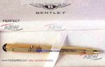 Perfect Replica Bentley Tibaldi Yellow Gold Ballpoint Pen